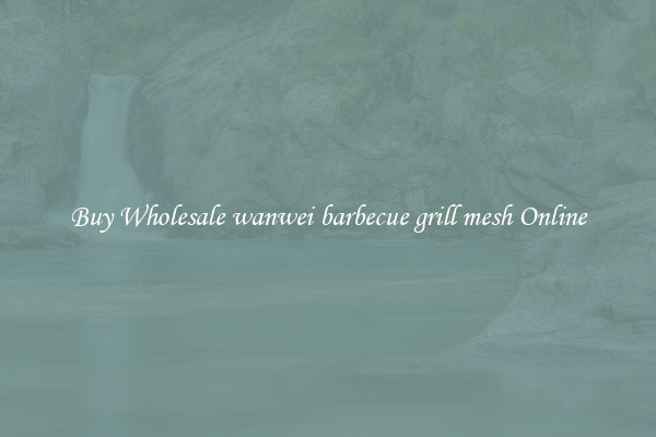 Buy Wholesale wanwei barbecue grill mesh Online