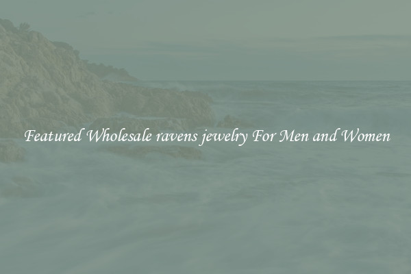 Featured Wholesale ravens jewelry For Men and Women