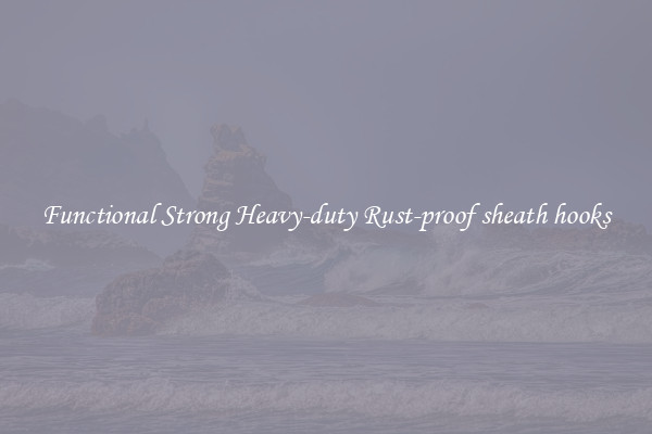 Functional Strong Heavy-duty Rust-proof sheath hooks
