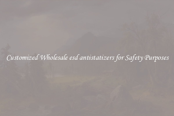 Customized Wholesale esd antistatizers for Safety Purposes