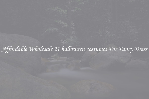Affordable Wholesale 21 halloween costumes For Fancy Dress